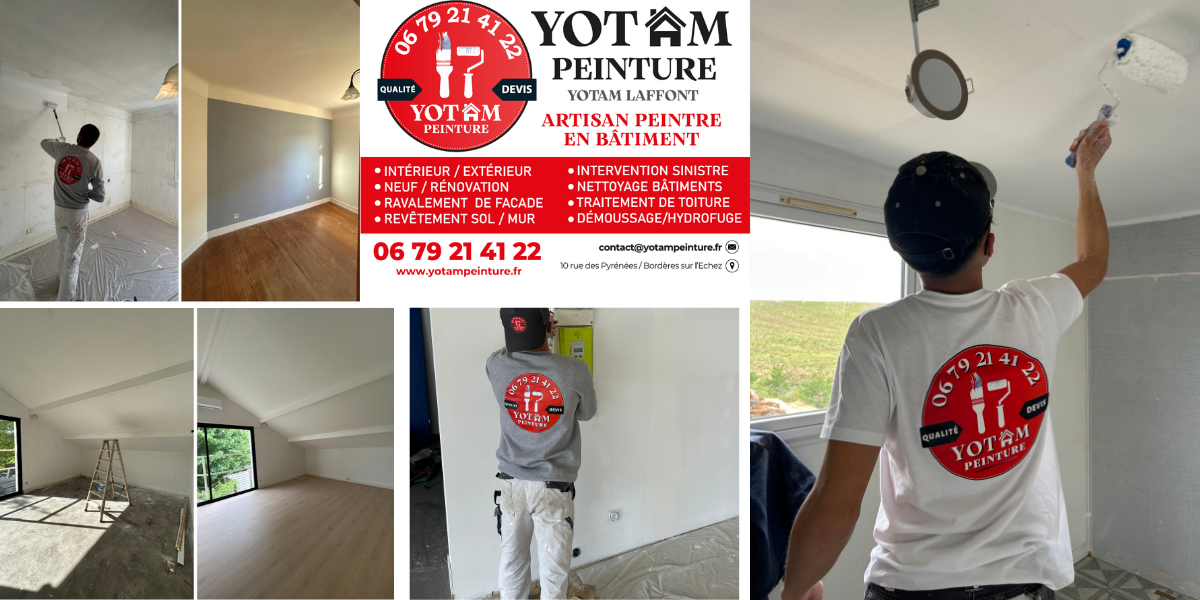 Peintre bâtiment à Tarbes